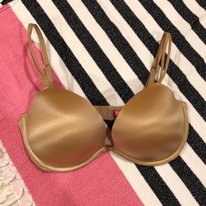PINK push up plunge bra